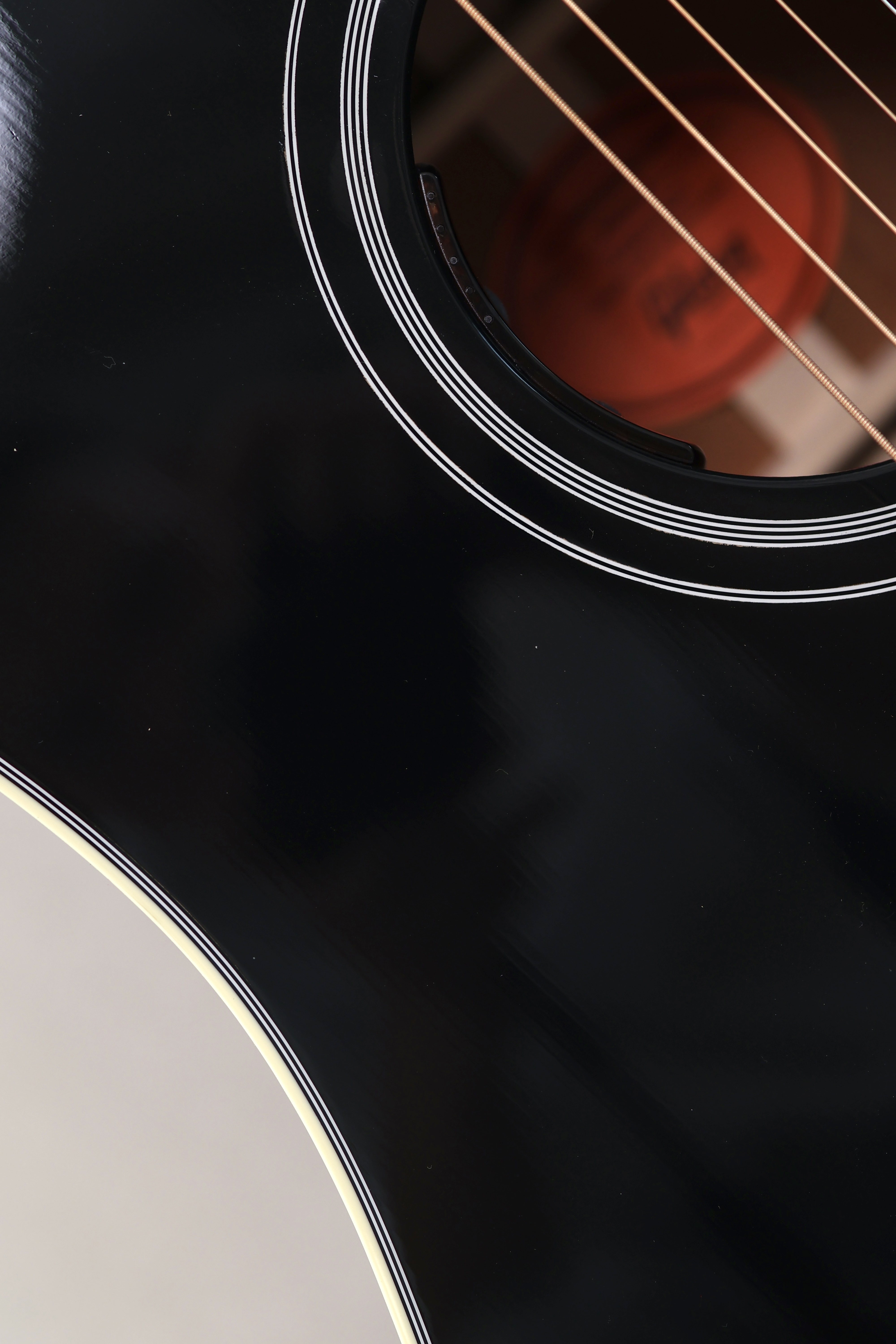 网站Gibson蜂鸟custom黑色西提卡云杉桃花心木-IMG_15433