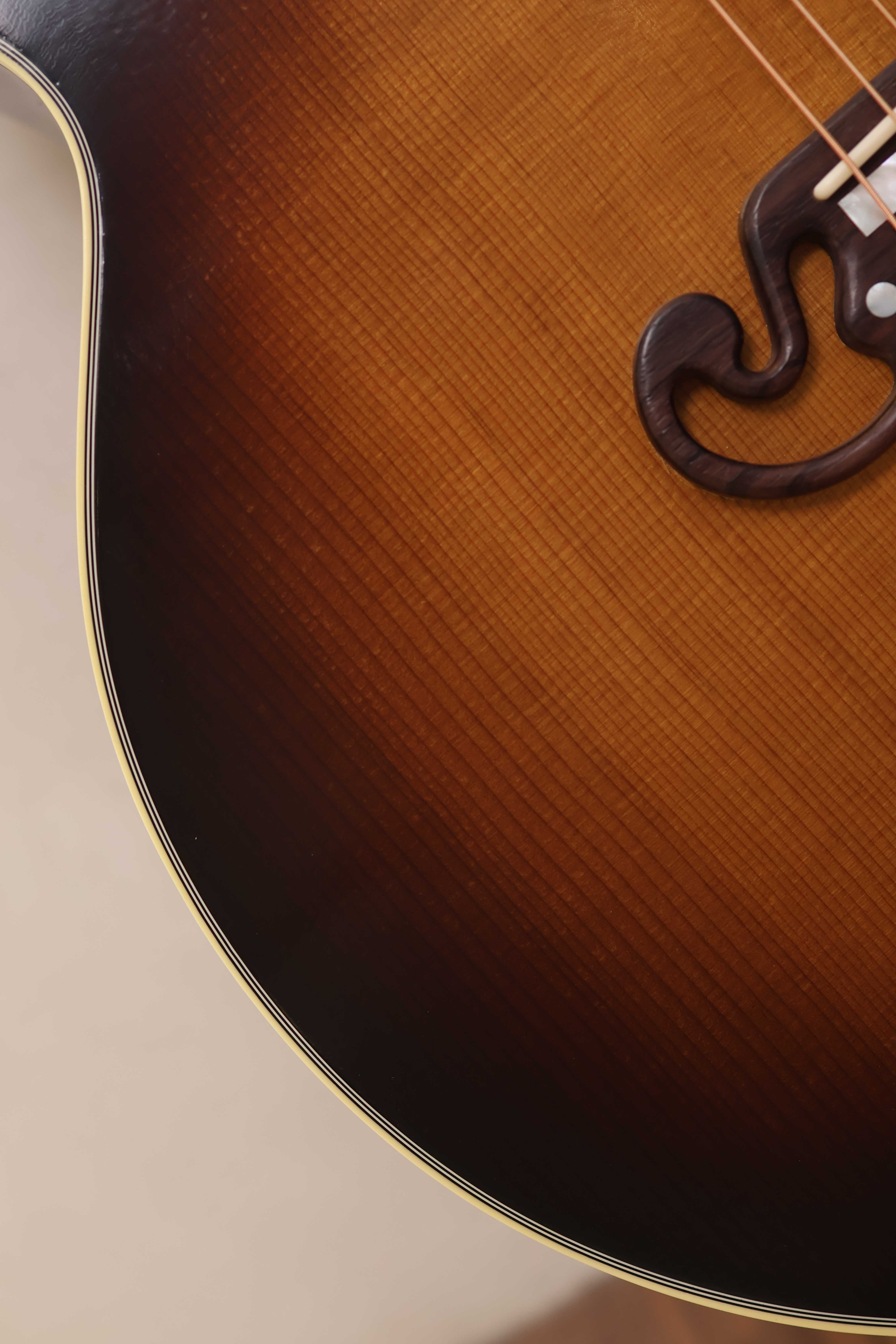 GibsonSJ200西提卡云杉火焰枫木