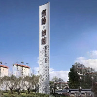 垃圾分类亭制作,东莞不锈钢雕塑