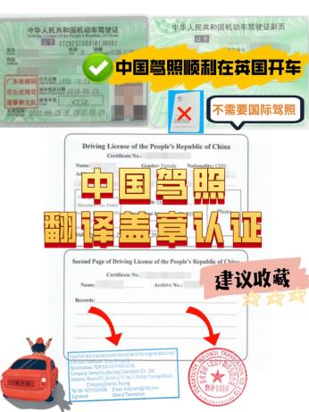 驾照翻译