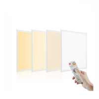 ColorTemperatureAdjustableandBrightnessDimmableLEDCeilingPanelLight60×60