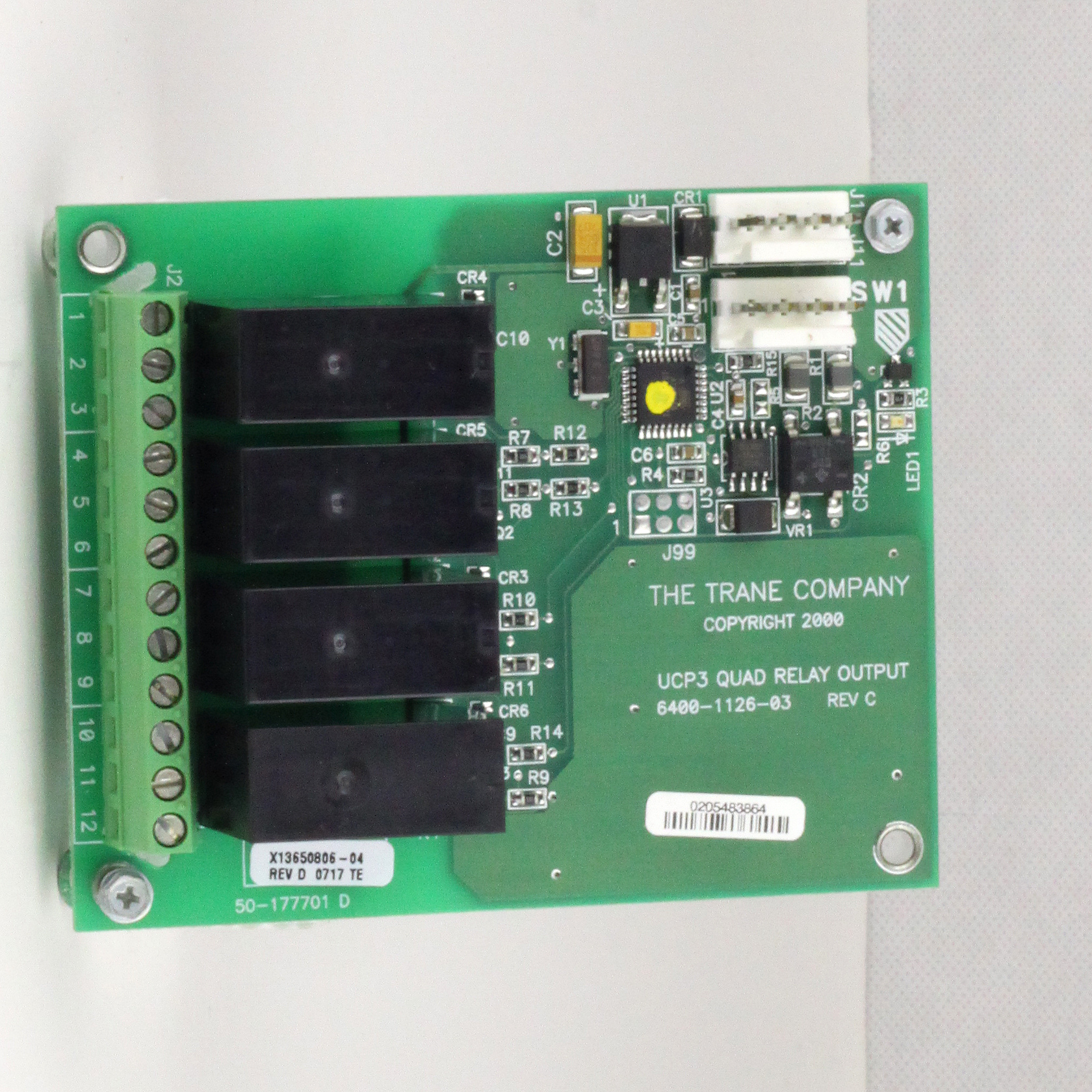 特灵空调继电输出模块X13650806040（BRD02948)-中央空调维修维保配件 