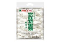 鲜鲜水饺家庭特惠装1kg包装