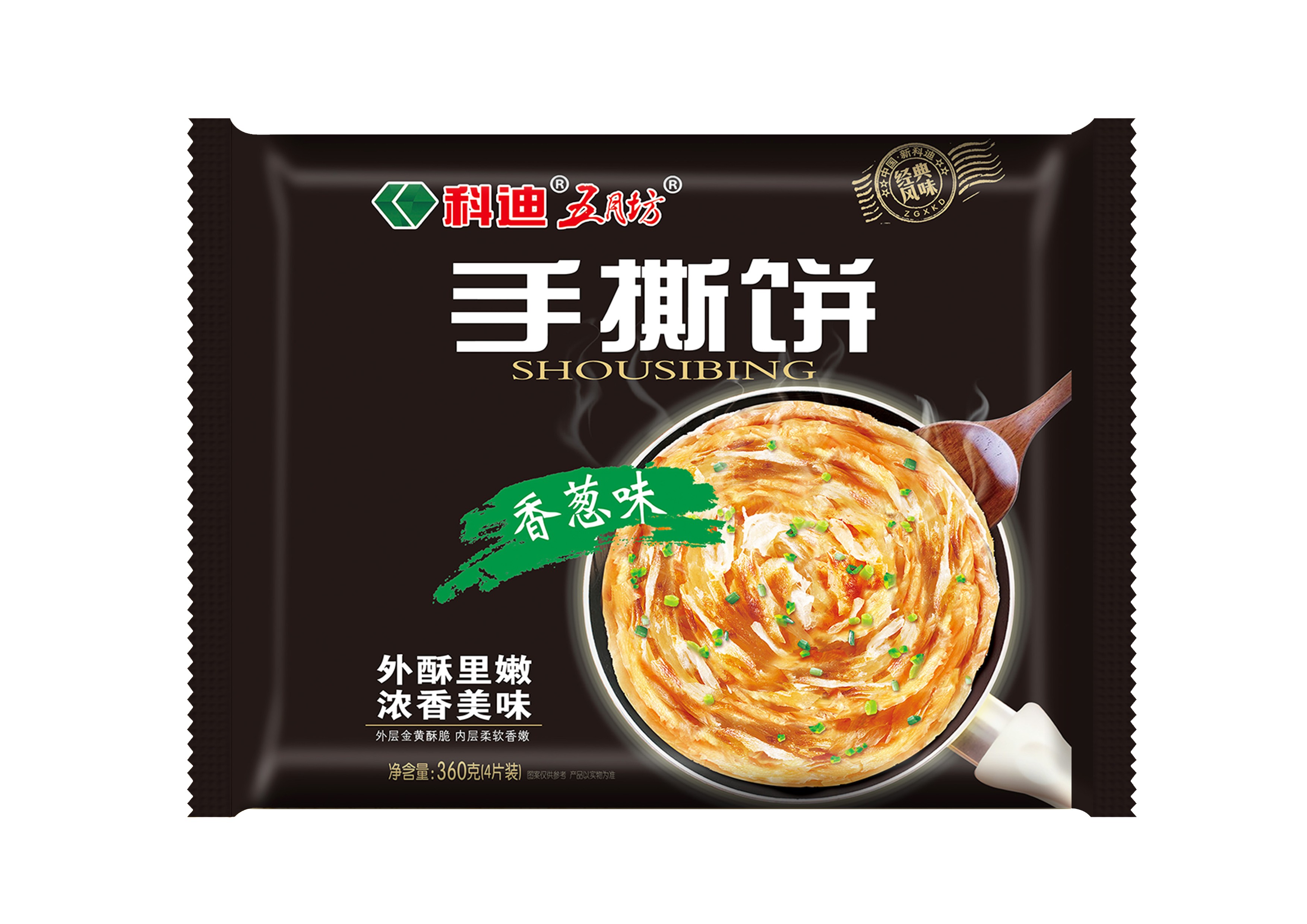 手撕饼香葱味360g