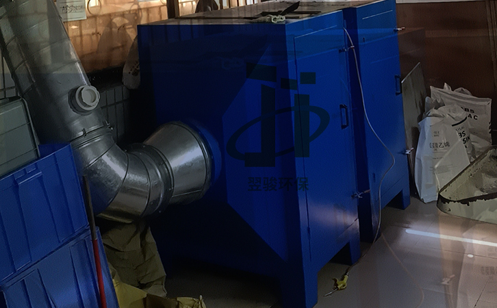 橡胶制品厂废气处理设备 2级活性炭吸附器定制生产安装