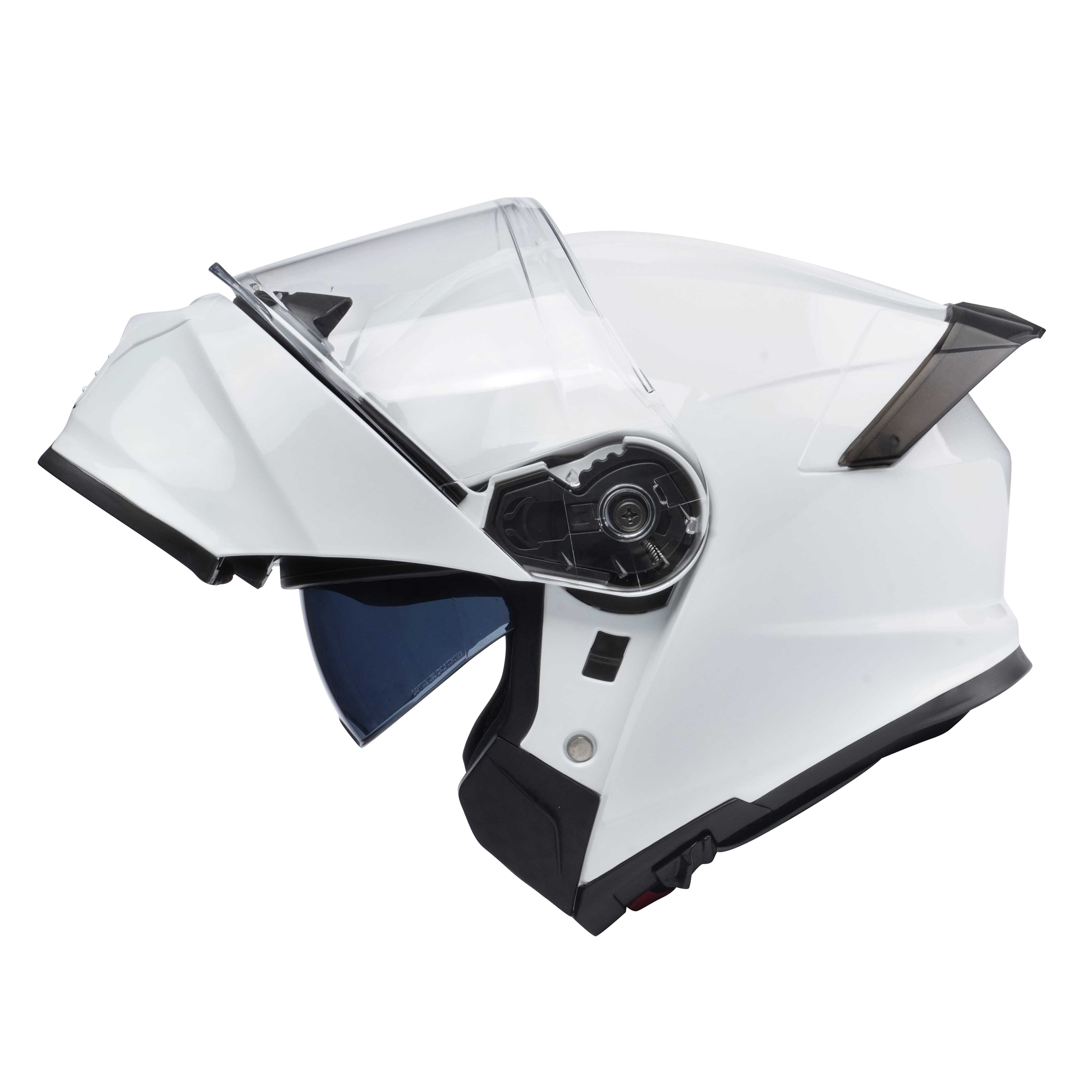 AMOTO Modular Flip up Motorcycle Helmet Model NP-900 White-enterprise