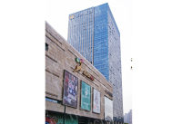合肥五彩城-幕墙logo