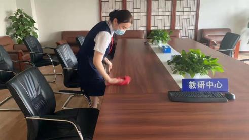 后勤保障，我们很认真