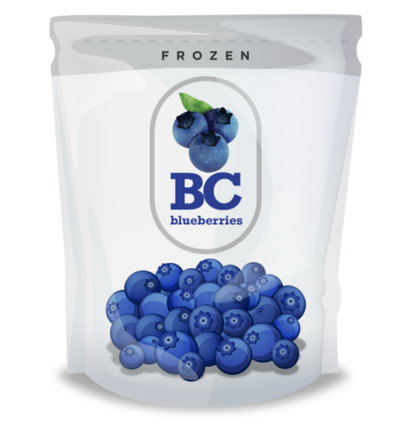 frozen blueberries