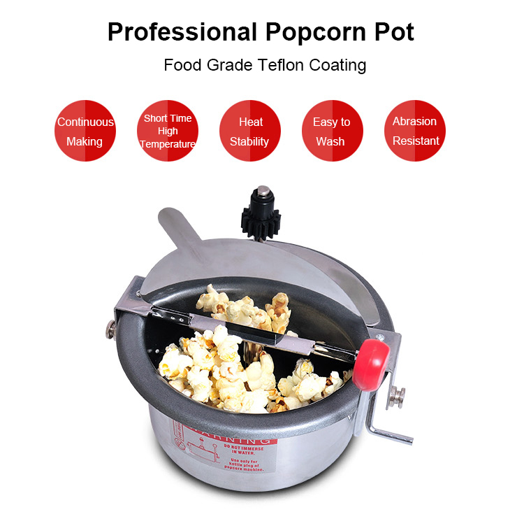 For Party Electric Oil Popped Commercial Popcorn Maker Popcorn Machine ...