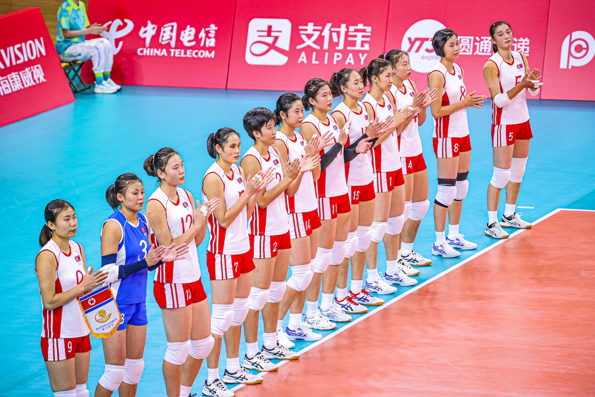 中国排球协会-亚运会中国女排3比0胜朝鲜