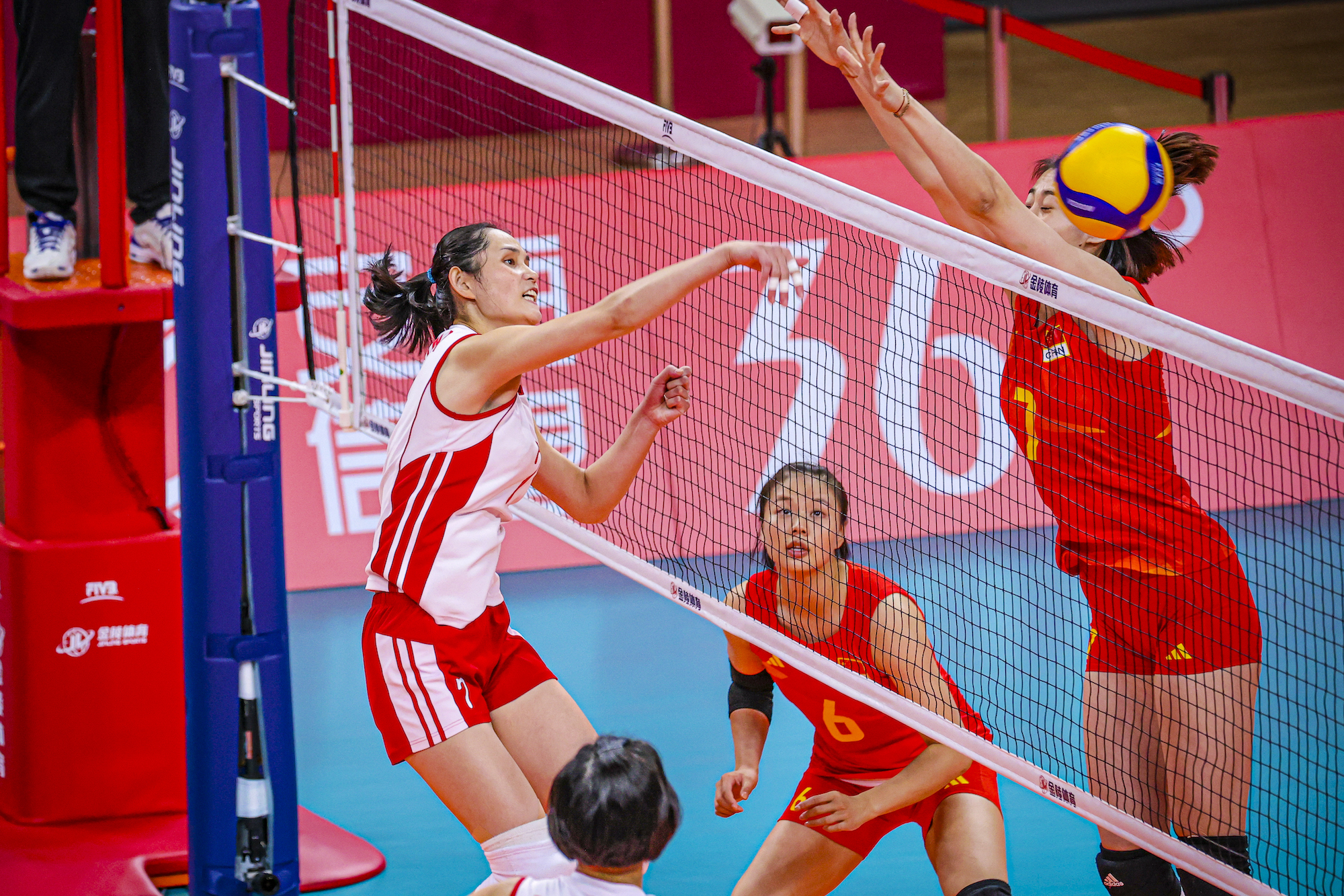 中国排球协会-亚运会中国女排3比0胜朝鲜