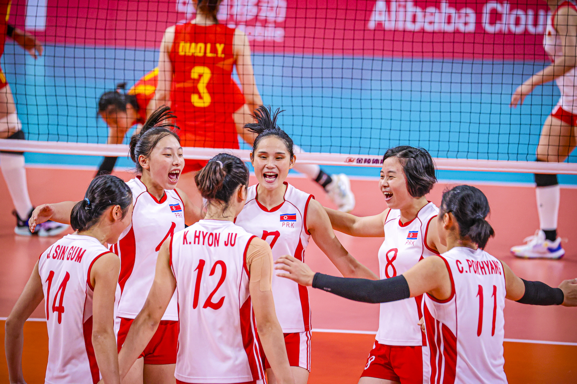 中国排球协会-亚运会中国女排3比0胜朝鲜