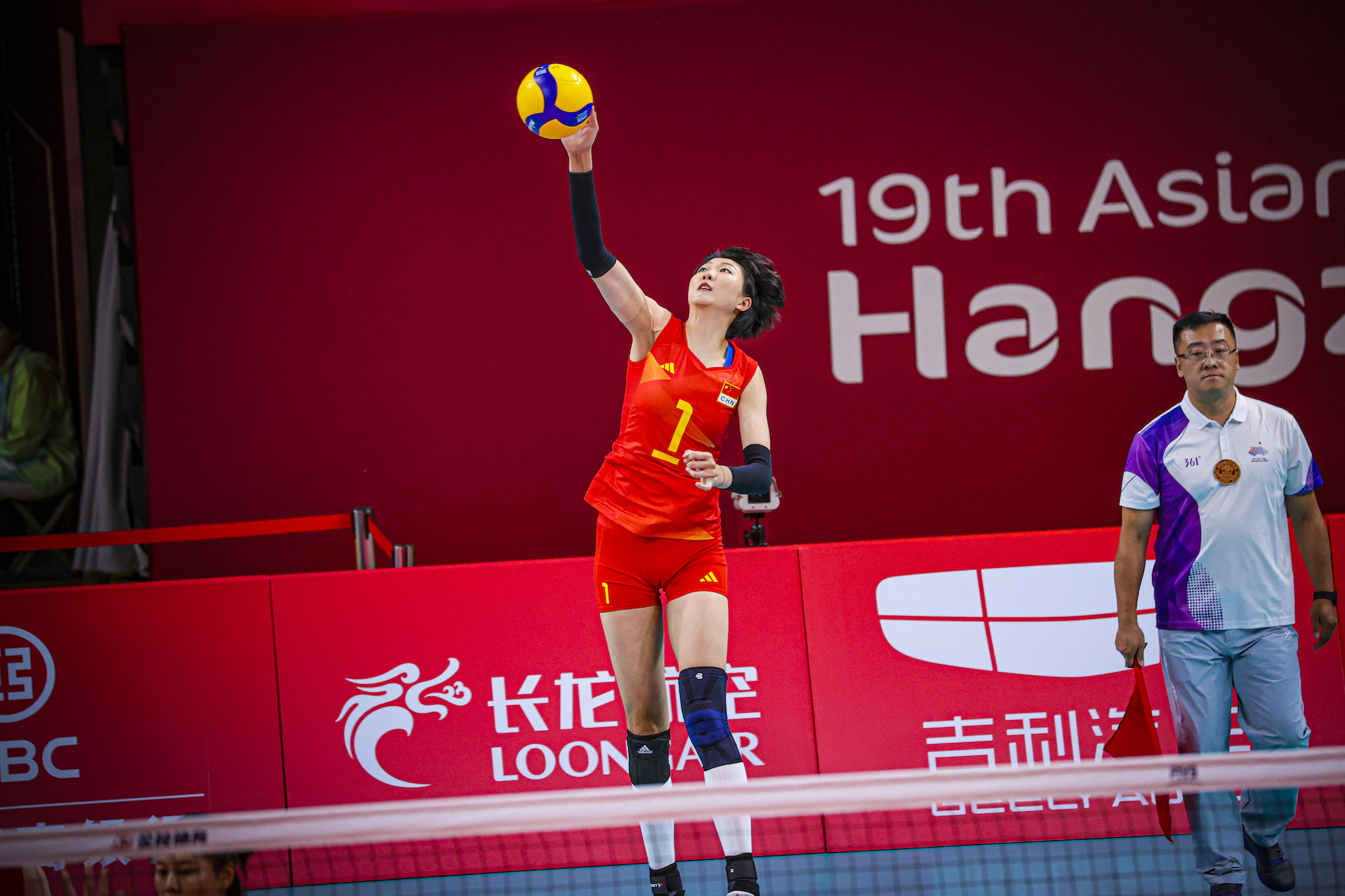 中国排球协会-亚运会中国女排3比0胜朝鲜