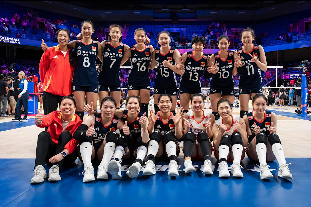 2025世界女排联赛分站赛收官 中国女排晋级总决赛