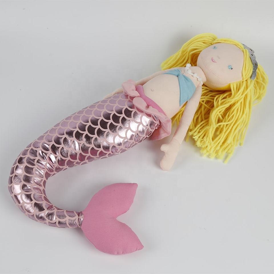 Wholesaleplushtoysstuffedmermaidragdollfortoddlers3