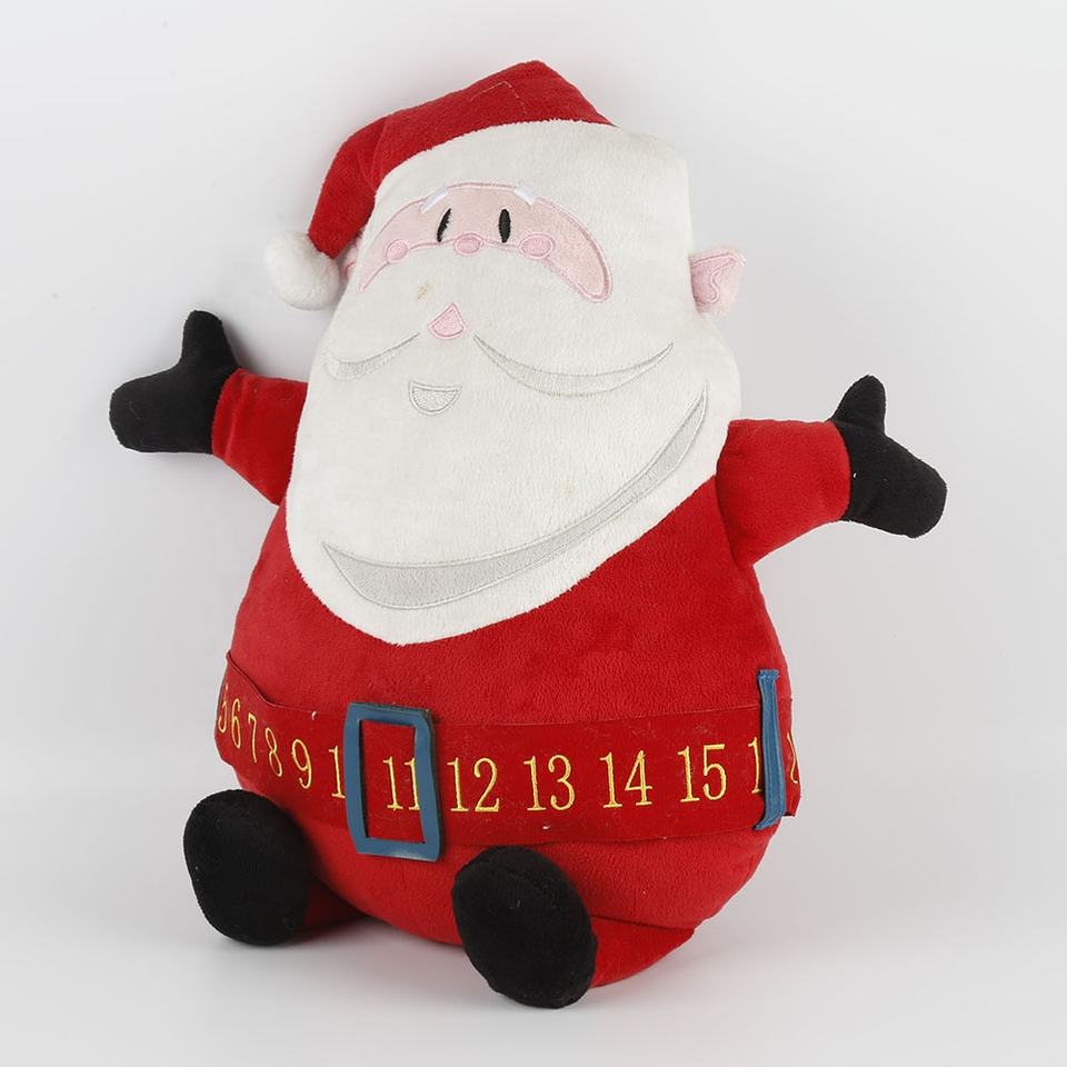 BSCIFactoryWholesalePlushToyStuffedSantaClausChristmasGiftDolls2