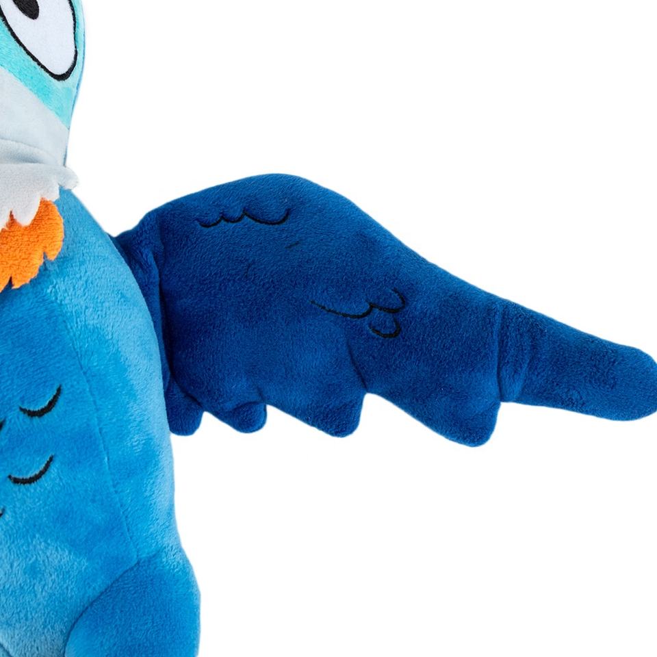 AnimalSoftToyPlushStuffedBlueCustomBirdToyParrot6