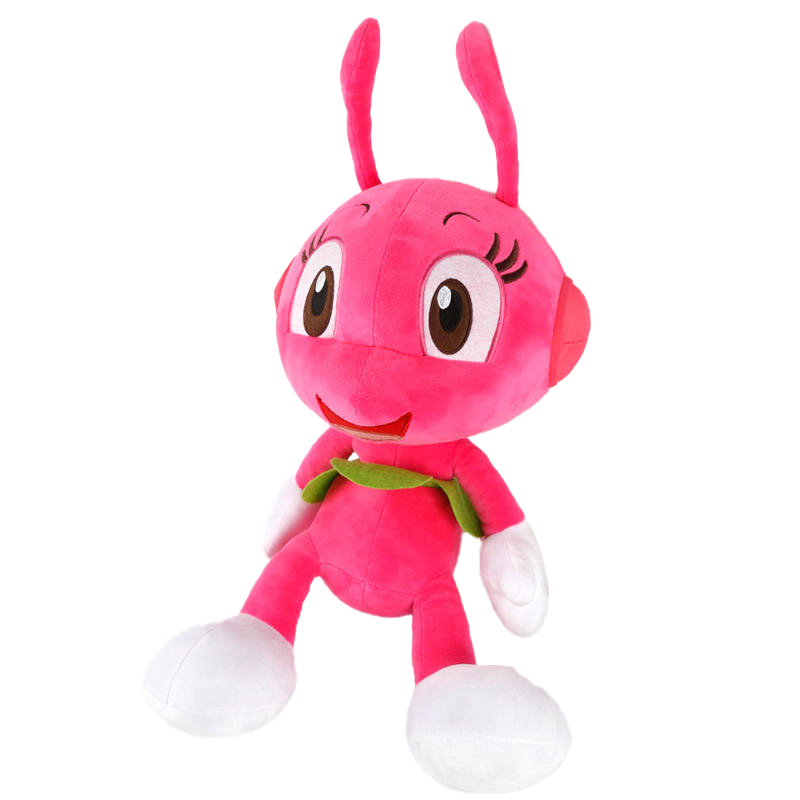 Cheapwholesaleplushtoyslipperspinksoftplushstuffedanimalant02