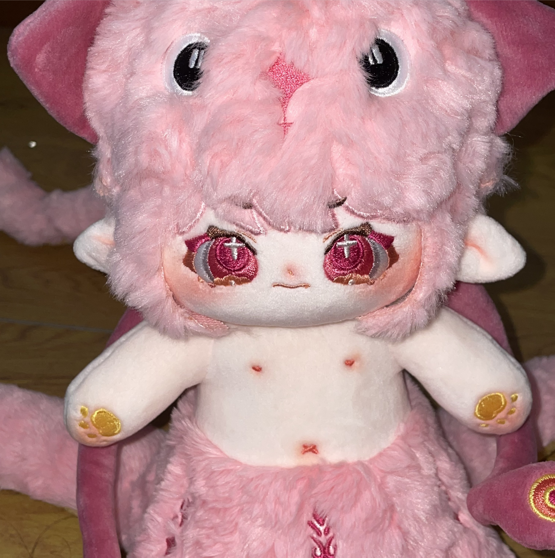 OctopusBodyCottonDollSpecialBodyExtraLongTentaclesQVersionStarDollPlushToy03