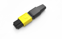 MPO连接器-带缆-MPO连接器黄色-带缆.1389