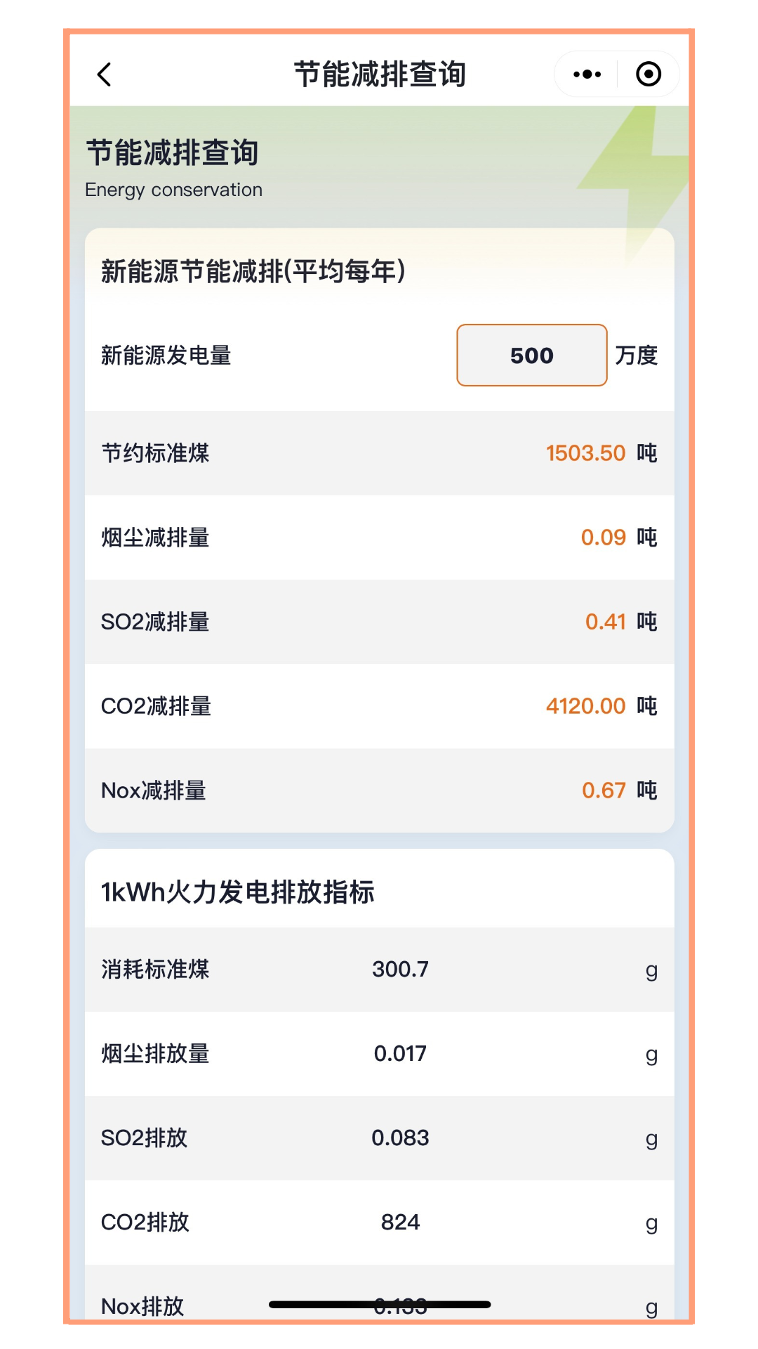 节能减排查询
