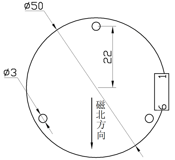 平面电子罗盘----FNN-3200-1