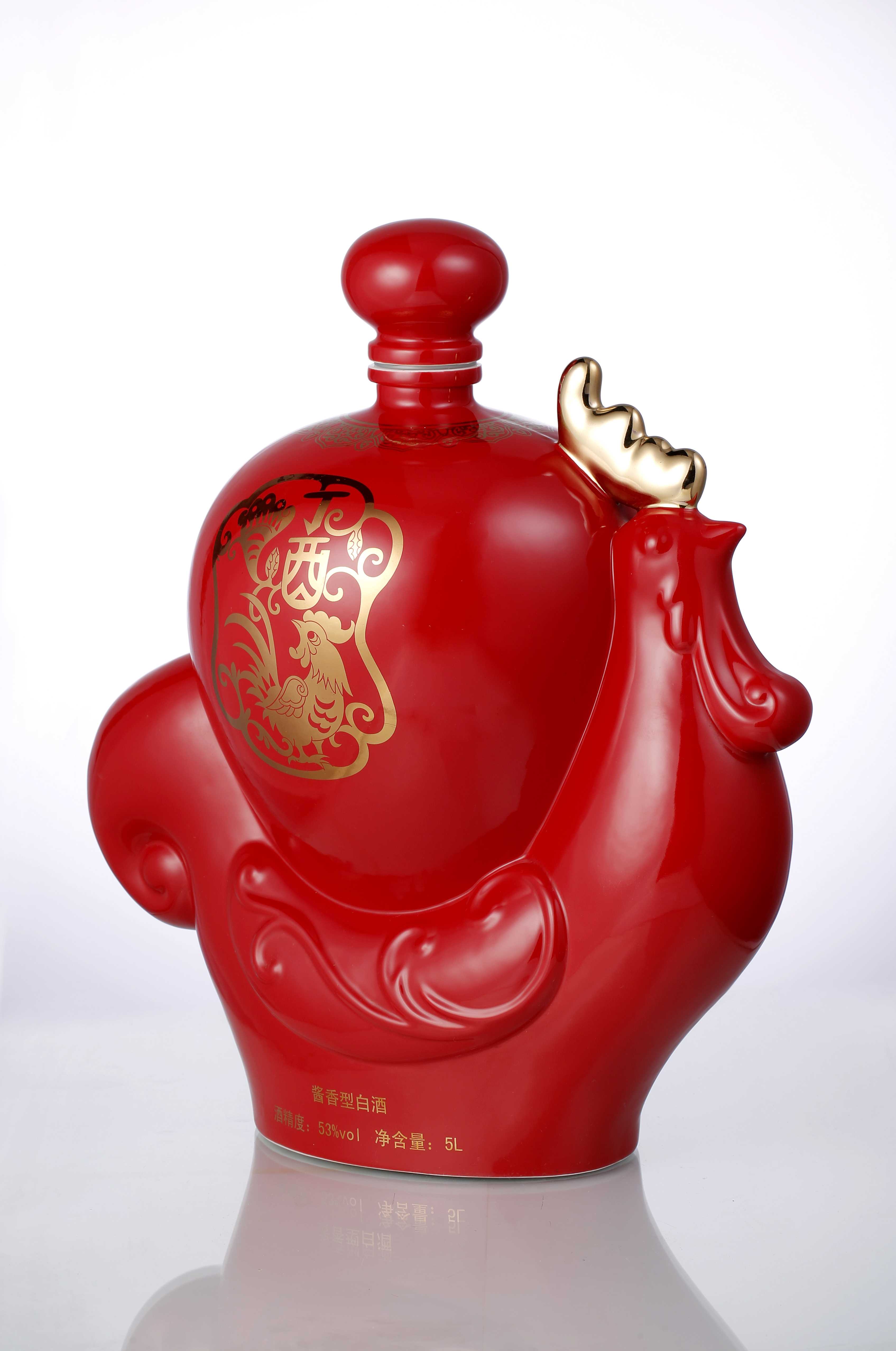 红官窑 国瓷 酒器 特别定制酒瓶