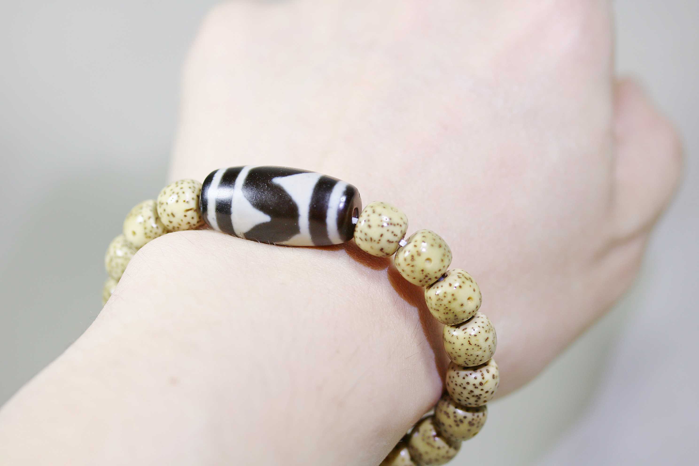 星月菩提虎牙天珠手串_2025.09.23-5