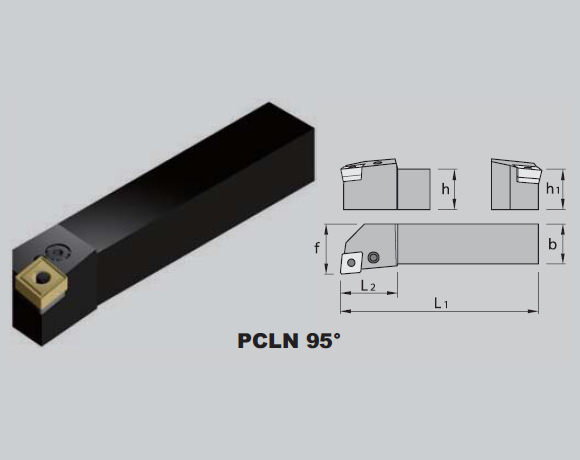 常规外圆车刀杆PCLN95°