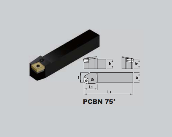 外圆车刀杆PCBN75°