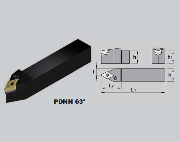 外圆车刀杆PDNN63°