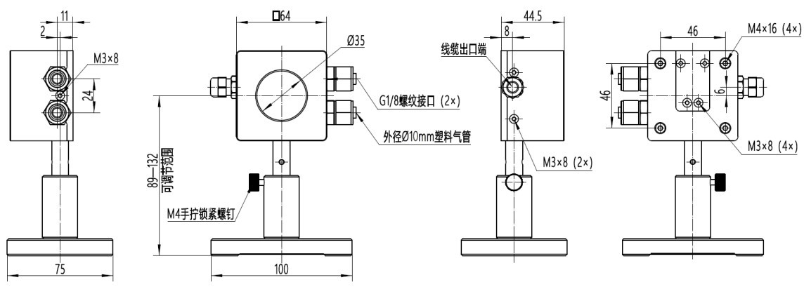 2000ZC-D35-水冷系列-四川激束光电仪器有限公司