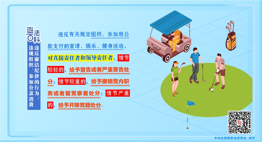 纪法百科丨违反廉洁纪律的行为:违规组织、参加公款消费
