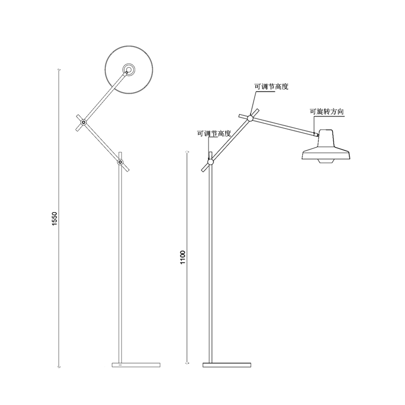 FL-0056-FL-0056落地灯定制款设计师非标定制灯具工厂光士照明-1