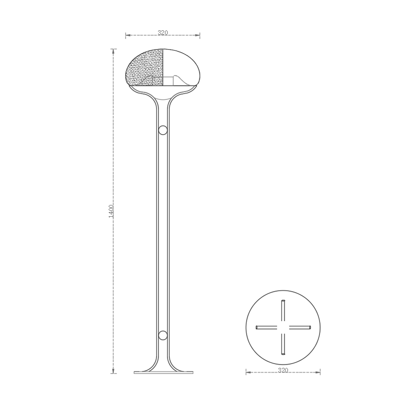 FL-0029-FL-0029落地灯原创国风水母蘑菇光士照明灯具工厂-4