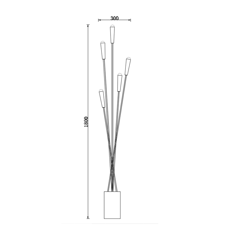 FL-0037-FL-0037植物落地灯原创设计师光士灯具工厂-4