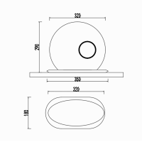 DL-0084-DL-0084P泡泡台灯设计师定制非标定制光士照明灯具工厂-3