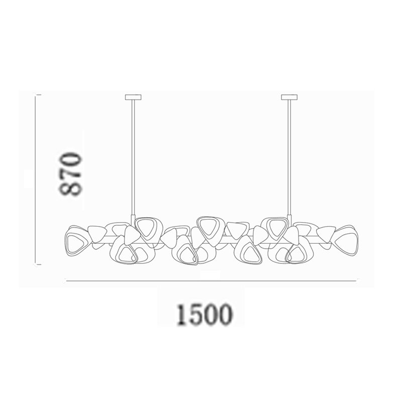 CH0033-CH0033吊灯设计师定制光士照明非标灯具-1