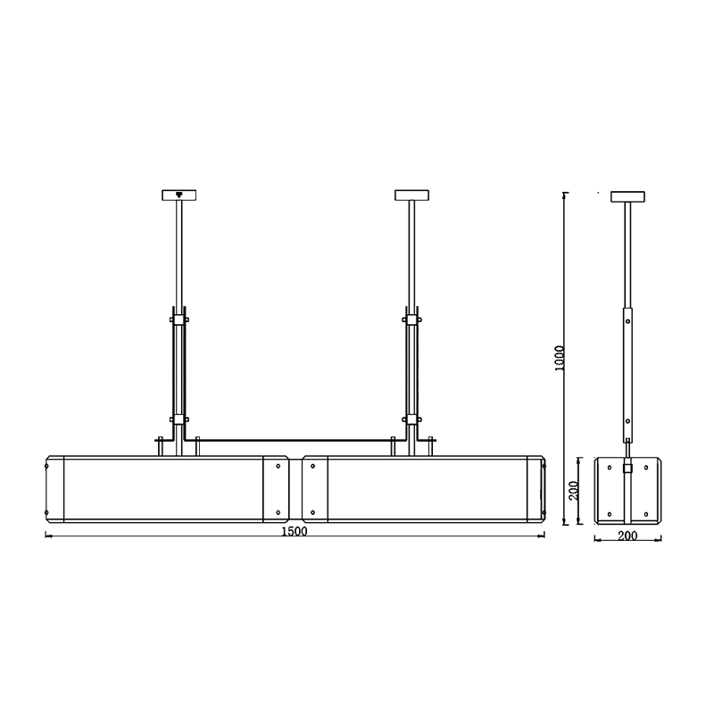 CH-0047-CH-00472rectangularmarblechandeliers光士艺术灯具双矩形云石吊灯设计师定制非标灯具工厂-5