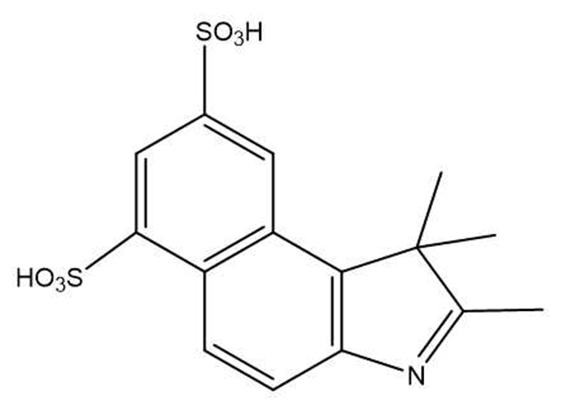 1,1,2-三甲基-1H-苯并吲哚-6,8-二磺酸