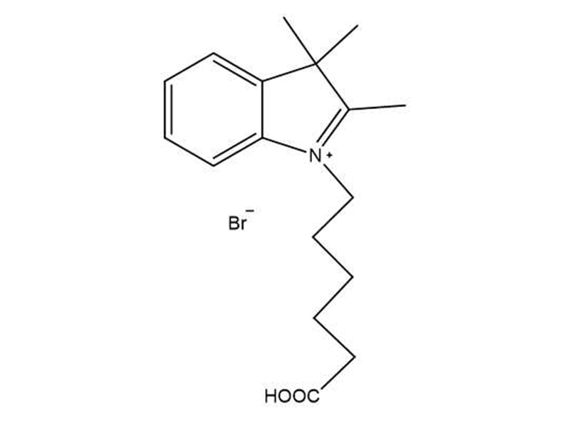 6--2,3,3-三甲基吲哚-1-鎓-1-基己酸溴化物