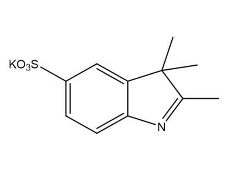 2,3,3-三甲基吲哚-5-磺酸钾盐