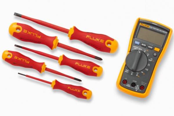 Fluke117电工万用表-绝缘手动工具入门工具包