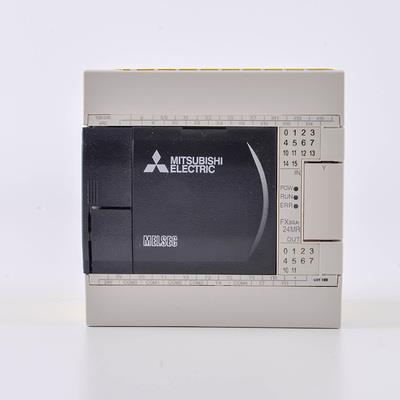 三菱PLC-FX3GA-FX3GA-24MT-CM14入，10出，晶体管漏型，2轴定位，USB接口