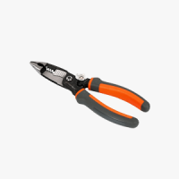 SHEFFIELDS0350575合1多功能电工尖嘴钳8寸带剥线剪线压接钳五金工具210MM
