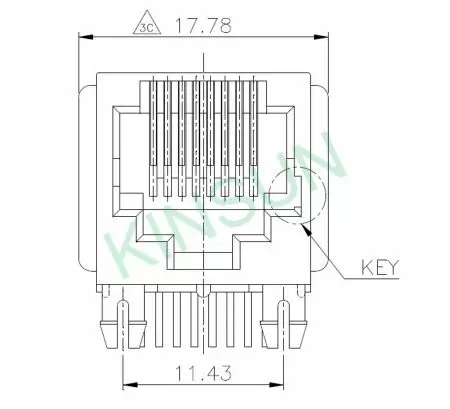 ba4a53e3ee50d70508e9c863b8653f9e_Side-20Entry-20PCB-20Jack-203001-208P8C-20spec_v-e68f0510