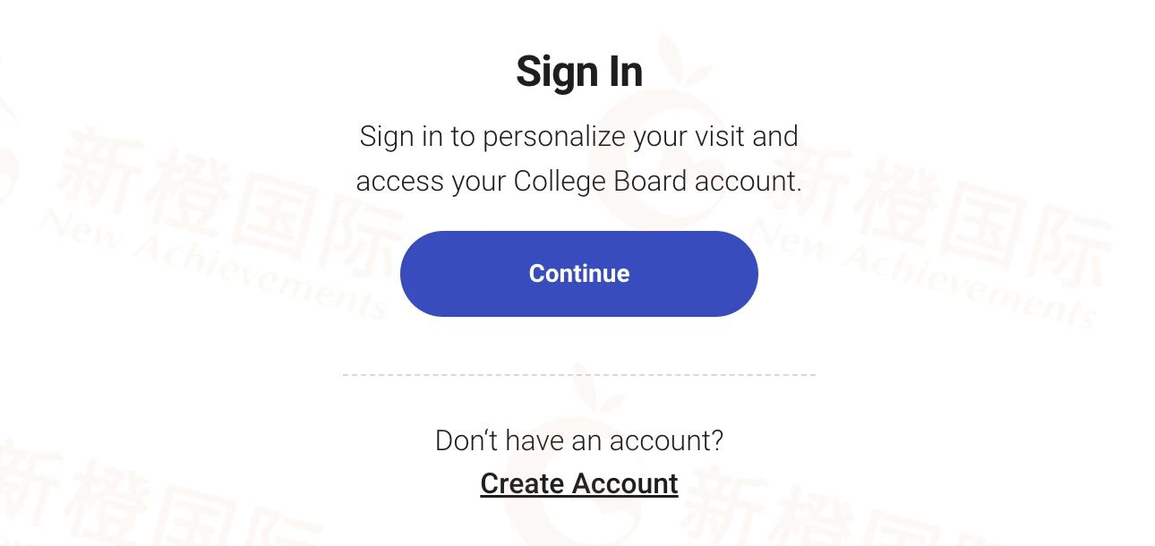 SAT报名流程图解