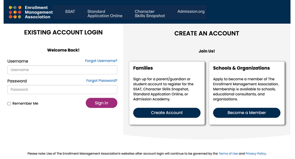SSAT全球学生报名流程