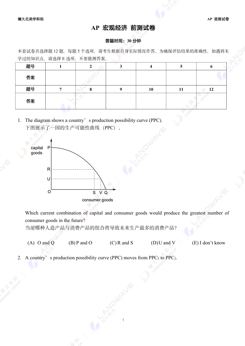 澜大AP寒假班课发布!冲5分请注意，寒假用这个计划备考AP